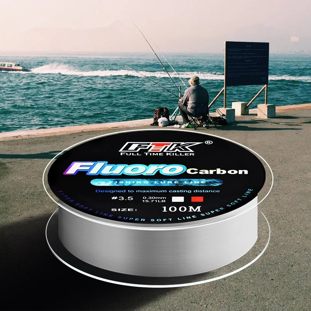 Senar pancing umpan fluorokarb - Fish Finder Cable ulasan dan harga