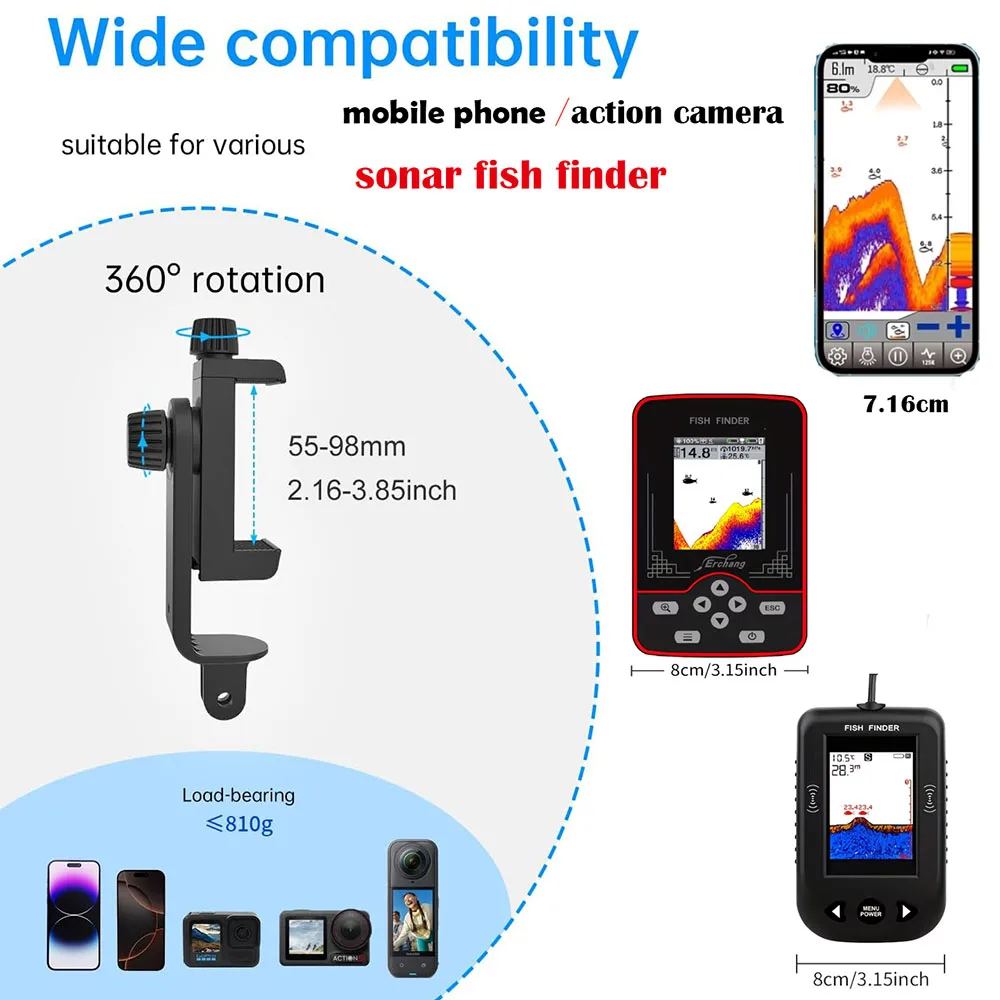 Penyangga Fish Finder di Dada, - Fish Finder Mount ulasan dan harga